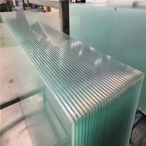 Perfectly cut high quality toughened glass.